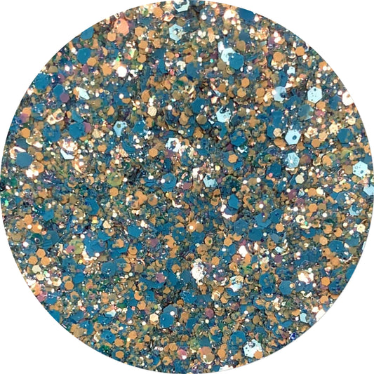 Blue Lemonade Pressed Glitter