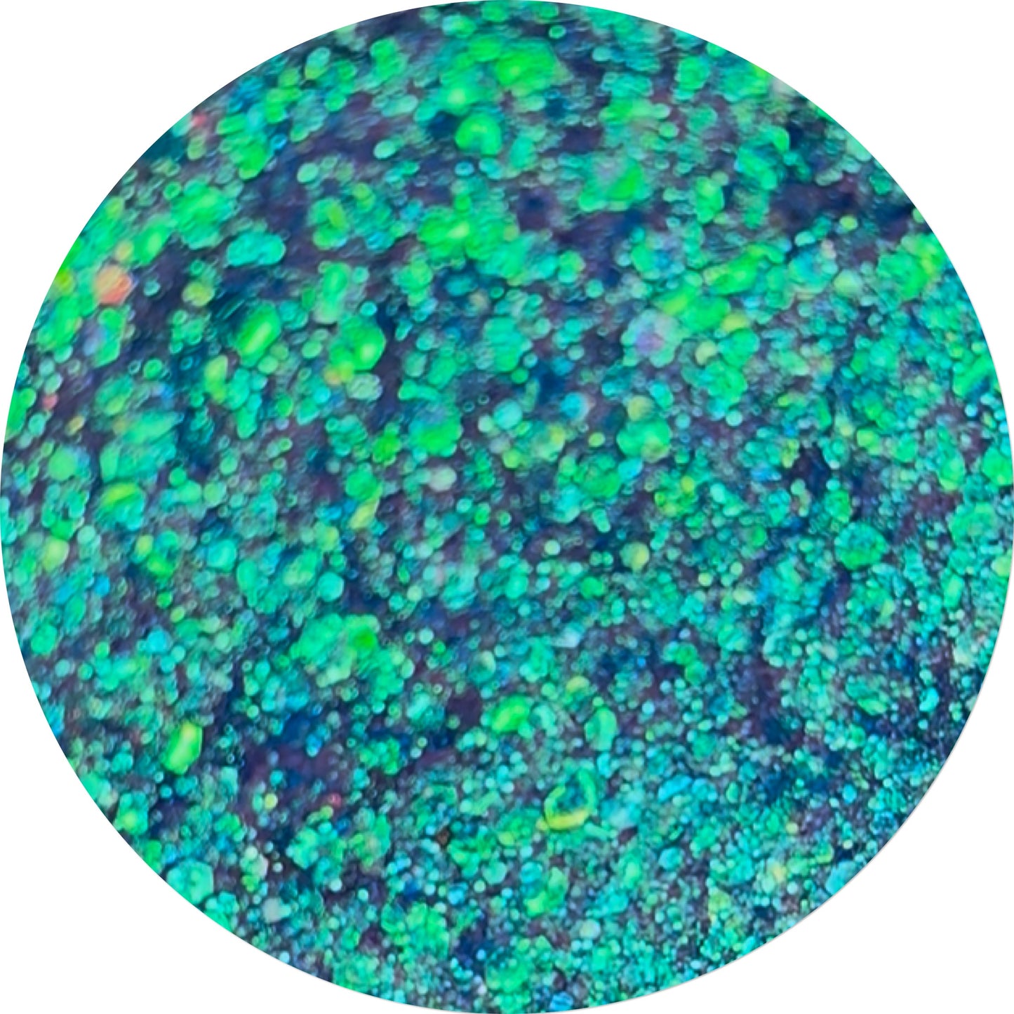Bubblegum Lagoon Pressed Glitter