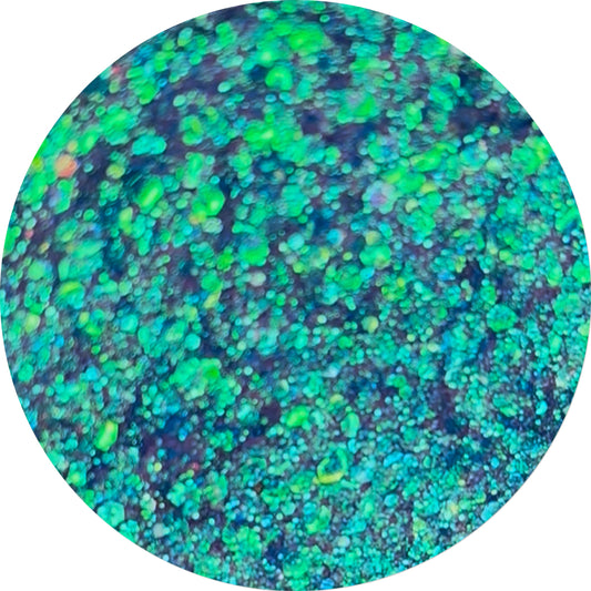 Bubblegum Lagoon Pressed Glitter