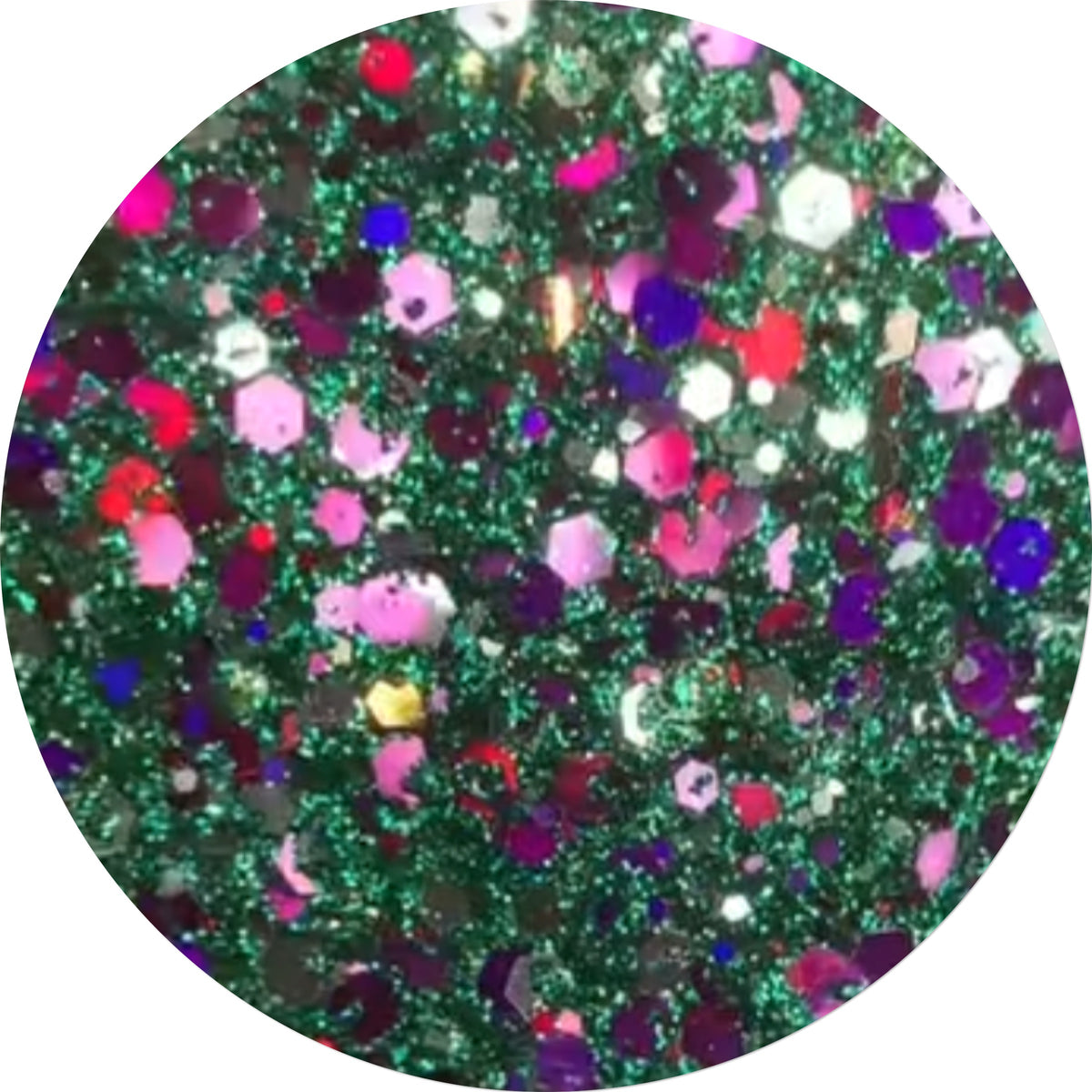 Poison Ivy Pressed Glitter