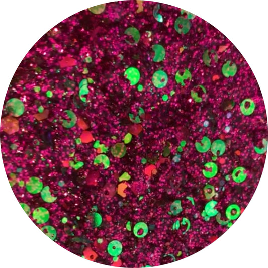 Pink Forest Pressed Glitter