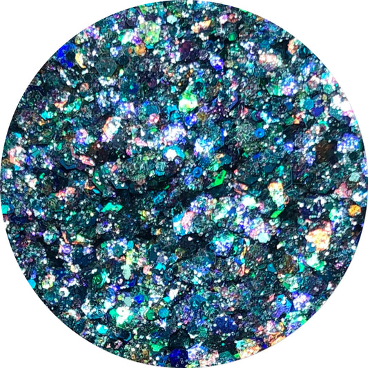 Blue Crystal Pressed Glitter