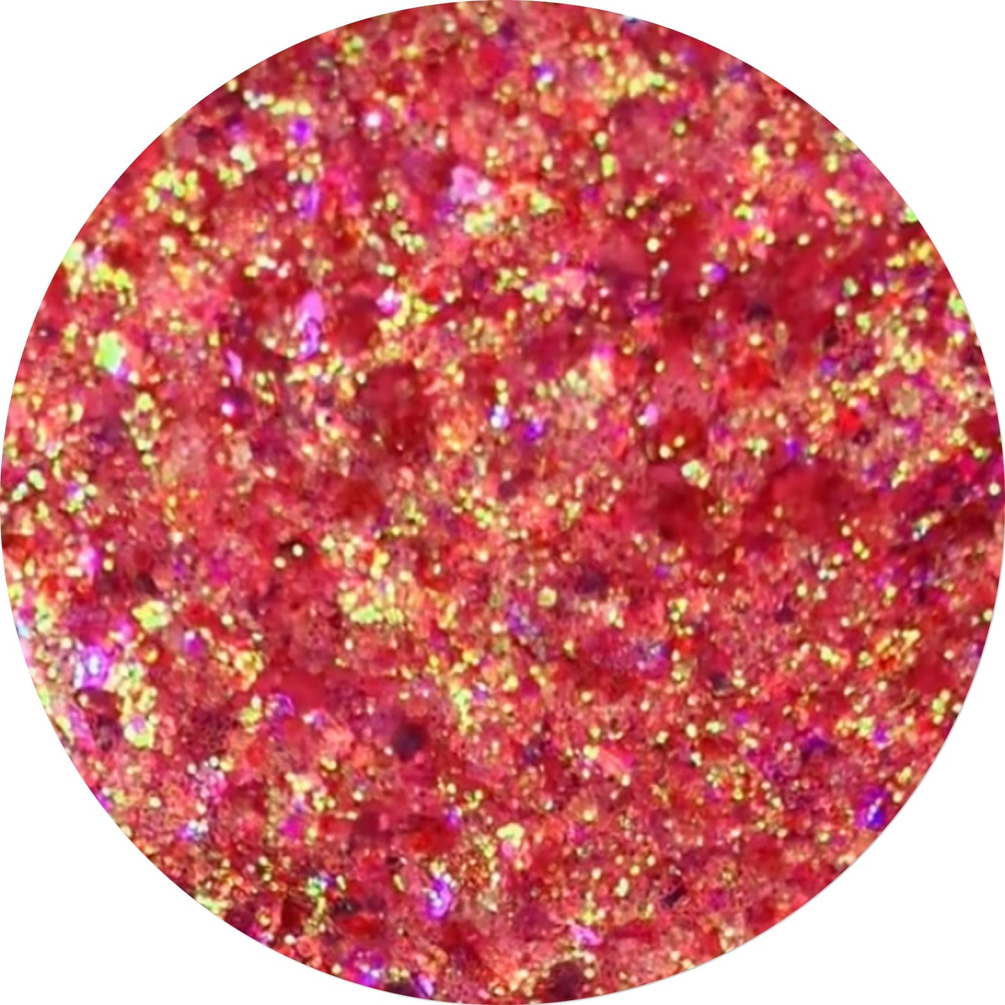 Marshmallow Pressed Glitter