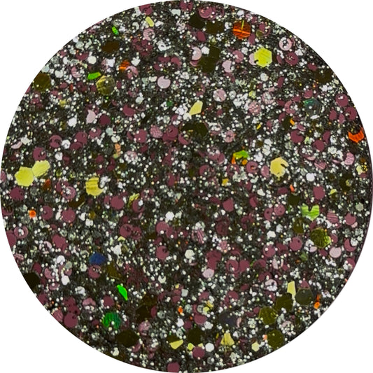 Golden Blush Pressed Glitter